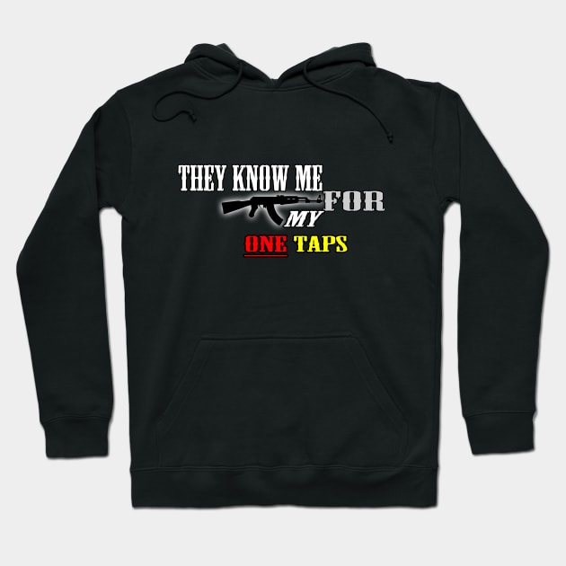 CSGO They know me for my one taps Hoodie by Warspanker